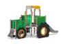 A green and yellow tractor

Description automatically generated with low confidence